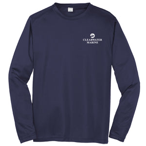 Open image in slideshow, Clearwater Marine - Service Dri-Fit Long Sleeve
