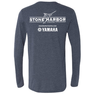 Open image in slideshow, Stone Harbor - Service Triblend Long Sleeve
