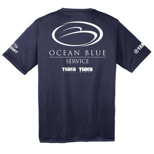 Open image in slideshow, Ocean Blue Yacht - Service Dri-Fit Short Sleeve (Co-Branded) (72 MOQ)
