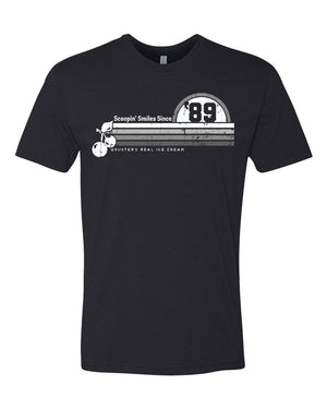 Open image in slideshow, Scooping Smiles S/S Tee (Black)
