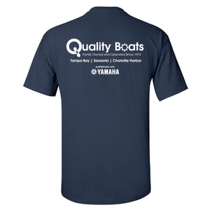 Open image in slideshow, Quality Boats - Service Cotton Short Sleeve
