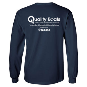 Open image in slideshow, Quality Boats - Service Cotton Long Sleeve
