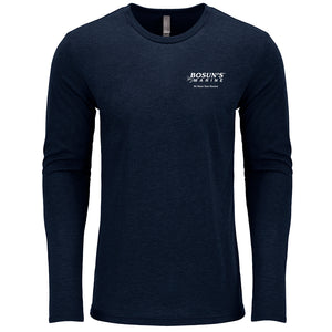Open image in slideshow, Bosun&#39;s - Service Triblend Long Sleeve
