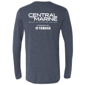 Open image in slideshow, Central Marine - Service Triblend Long Sleeve
