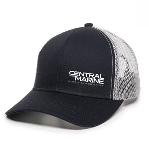 Open image in slideshow, Central Marine - Retail Snapback Hat (72 MOQ)

