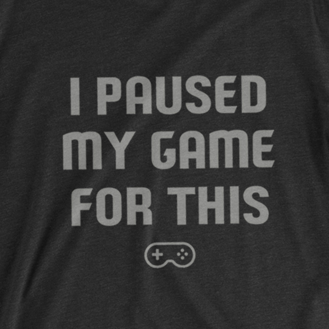 Weez & Ding's | Paused My Game T-Shirt