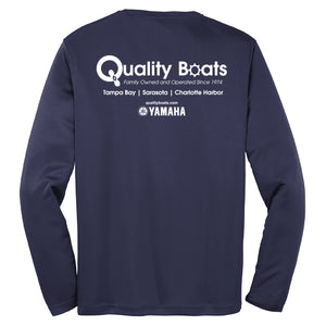 Open image in slideshow, Quality Boats - Service Dri-Fit Long Sleeve
